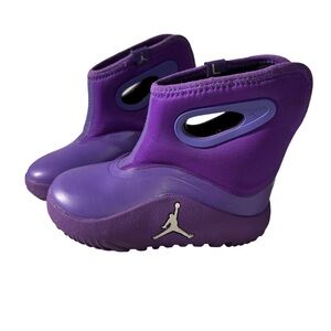 Jordan Lil Drip Purple Venom Rain Boot